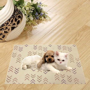 <span class=keywords><strong>Tapis</strong></span> portable en PVC pour animaux <span class=keywords><strong>de</strong></span> compagnie, imperméable et confortable, idéal pour la sieste et l'alimentation des chats – Vente en gros - Product Image 2