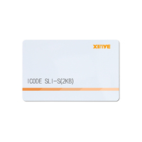 Carte intelligente vierge 13,56 MHz NFC ISO 15693 1024 bits I CODE SLIX ICODE SLI puce RFID PVC Cartes RFID personnalisées pour l'accès aux hôtels