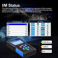Escáner OBD2 Universal, Herramienta de Diagnóstico para Autos, Lector de Códigos de Motor con Prueba de Batería, Pantalla LCD Electrónica para Vehículos de 12V