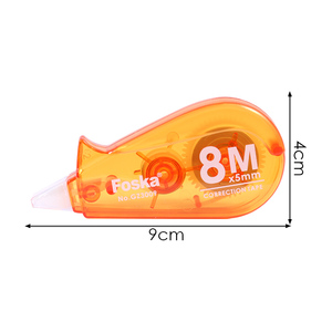 Foska Corrections instantanées faciles <span class=keywords><strong>à</strong></span> utiliser Corriger une mauvaise écriture <span class=keywords><strong>à</strong></span> tout moment Applicateur transparent en plastique 8M - Product Image 3