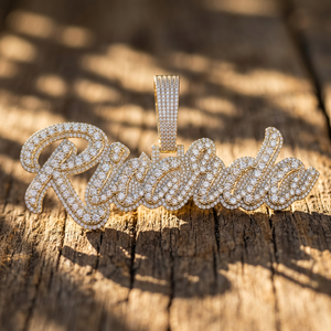 Pendentif unisexe style Hip Hop en argent 925 et moissanite, avec titre de 128 caractères et mot-clé de 384 caractères (obligatoire) - Product Image 2
