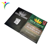 Service d'impression de brochures et catalogues A5 personnalisés en couleur avec reliure agrafée et papier couché pour la promotion