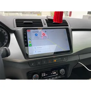 Autoradio Android, écran tactile 9 ", Navigation DVD, lecteur pour voiture Skoda Fabia (2015), 2 din