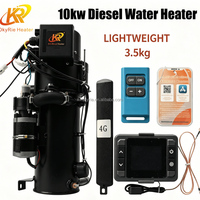 Chauffe-eau hydronique diesel portable OkyRie 10KW 12V 24V, préchauffeur de moteur, liquide de refroidissement pour camping-car, camion, bus, caravane, directement de l'usine