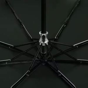 Modern New Design Mini Sun Rain <b>Folding</b> Umbrella Three-Folded with UV Protection Manual Control Business Gift for Adults 190T - Product Image 4
