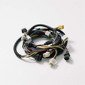 Faisceau de câblage personnalisé à âme en cuivre avec fils multicolores et connecteurs adaptateurs pour applications automobiles - Product Image 1