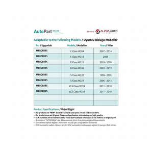 Extrémité de tuyau d'aération pour Mercedes Classe B W246 - Product Image 1