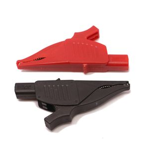 <span class=keywords><strong>Clip</strong></span> de cocodrilo aislado de cobre puro de alto voltaje de corriente, <span class=keywords><strong>Clip</strong></span> de cocodrilo grande, cola de 4mm, conector Banana, <span class=keywords><strong>Clip</strong></span> de cocodrilo de delfín - Product Image 1