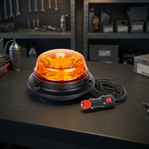ZHENG YUE Z5681 12 LED IP67, gyrophare d'avertissement magnétique portable pour camions lourds, fonctionnant sur batterie - Product Image 2
