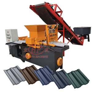 Prezzo di fabbrica cemento/tegole in calcestruzzo di laminazione/fabbricazione/formatura/macchina per lo stampaggio in Sud Africa - Product Image 1