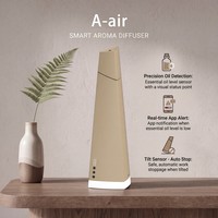 Crearoma NOUVEAU Diffuseur d'Arômes Intelligent avec Application Bluetooth, Rechargeable 3000mAh, en Aluminium, pour Hôtels, Parfum d'Ambiance, Diffuseur de Fragrance avec Lumière LED 2026