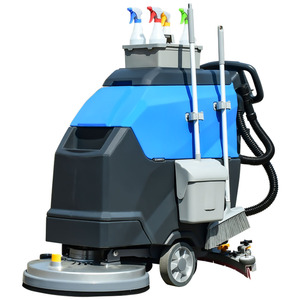 เครื่องขัดพื้นแบบปิดเต็มรูปแบบอัตโนมัติพร้อมสายพานลำเลียงขนาดเล็ก - Product Image 4