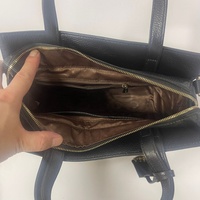 Bolso de Mujer Negro Personalizado, Popular, Hecho a Mano, de PU, de Lujo, de Moda, de Marca Famosa, de Diseñador, con una Sola Correa, Impermeable