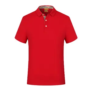 Design Sport Uniform Embroidered Slim Fit Homme T-Shirt Golf T 100 Cotton Kaos Women Men Polo