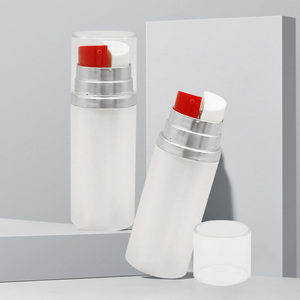 2-in-1 kép buồng chai nhựa 10ml + 10ml/15ml + 15ml/25ml + 25ml đôi cổ rỗng hỗn hợp Lotion chai với bơm niêm phong loại - Product Image 3