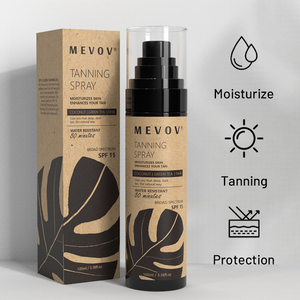 <span class=keywords><strong>Spray</strong></span> Autobronceador <span class=keywords><strong>de</strong></span> Marca Privada con SPF 15, Resistente al Agua, 80 Minutos <span class=keywords><strong>de</strong></span> Duración, DHA, Bronceado Intenso y Oscuro, Hidratante - Product Image 2