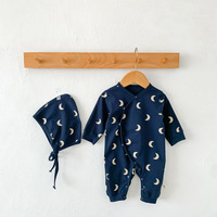 Nouvelle combinaison pour bébé, imprimé animal, été, spandex/coton, vêtements confortables pour ramper
