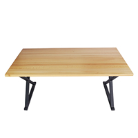 Meubles de maison modernes nordiques tables de cuisine en bois de hêtre 6 personnes table de salle à manger en bois massif banquet