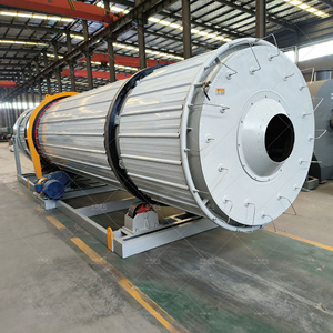 8TPD容量用过的咖啡渣蒸汽转鼓干燥机，排放更少 - Product Image 5