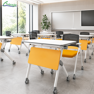 Fabricant Chinois Table Pliante en Bois pour Bureau, Salle de Réunion, Conférence et Formation Scolaire, Chaises de Bureau - Product Image 1