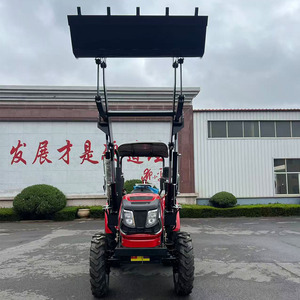Mini-tracteur agricole 4x4 à 5 cylindres, 50HP, 60HP, 70HP, 90HP, 100HP, avec rétrocaveuse, forte puissance offrant des capacités de travail efficaces - Product Image 1