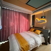 Hôtel mobile imperméable en acier à extrémité élevé de conteneur/maison futuriste préfabriquée de capsule pour la voiture de tourisme