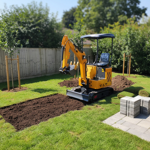 Mini-excavatrice polyvalente R327 de 1 tonne, 10,2 kW, pour travaux de terrassement et de pose de câbles - Product Image 2