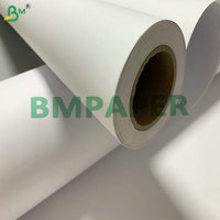 Papier pour traceur CAD blanc brillant haute opacité 30" x 200' Idéal pour les plans de chantier et les cartes SIG