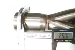 Colector de escape recto de acero inoxidable 304 pulido a espejo <span class=keywords><strong>K20</strong></span> K24, nuevo OEM 92-00 94-01 Integra EG EK DC2 - Product Image 5