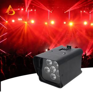 AICPOSE - Foco LED Profesional para Exteriores, 6 x 18 W, con Batería, RGBWA, Inalámbrico - Product Image 1