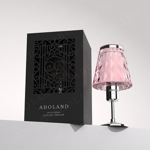 50ml 100ML Lamp Style <b>Empty</b> Glass Perfume <b>Bottle</b> <b>Spray</b> <b>Bottle</b> Durable Fragrance Container for Global Export Perfume Packaging - Product Image 2