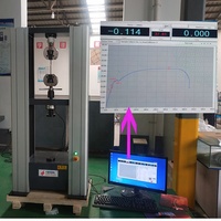 Machine d'essai universelle de contrôle par ordinateur d'essai de traction de produits en caoutchouc ZCWDW-50KN