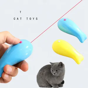 Led灯互动猫玩具紫外光猫激光玩具搞笑猫激光笔