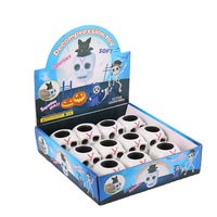 Jouet anti-stress à presser en forme de chauve-souris, squelette, citrouille pour Halloween, idéal pour les farces amusantes, vente en gros, cadeau de fête