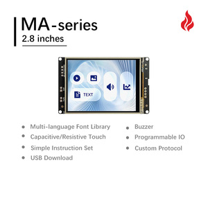 सीरियल hmi tft के साथ मेगासिन RS-485 स्मार्ट वजन टर्मिनल, 2.8-इंच 240x320 - Product Image 4