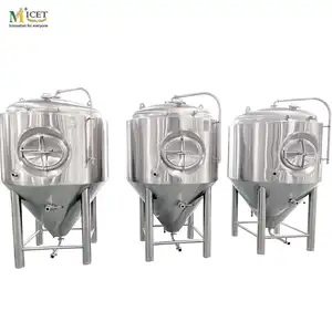 Fermentador micet 1000l Kombucha equipar máquina de fermentação de cerveja preço fermentador tanque cônico de fermentação
