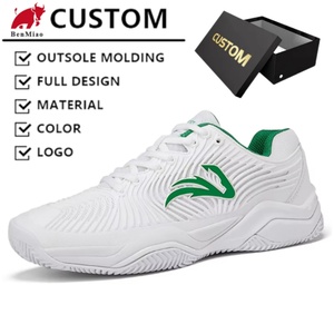 Chaussures de sport de <span class=keywords><strong>badminton</strong></span> légères à haute élasticité pour hommes coupe basse anti-dérapant absorbant les chocs caractéristiques simples polyvalentes pour l'été - Product Image 1