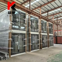 Salle de conteneur pliable à double aile d'exportation, salle d'activités d'expansion habitable, salle de conteneur d'extension trois en un