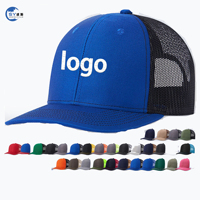 Gorra de Malla Richardson 112 de Alta Calidad, Protección Solar para el Verano, Gorra de Camionero Personalizada con Logotipo Bordado