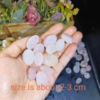 Prix de gros, cristal de quartz rose sculpté à la main, cristal naturel de guérison, cristal de matériaux mixtes, pierre de rubis roulée, artisanat pour cadeaux