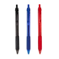 Aihao, лидер продаж, недорогая пластиковая ручка с гелевыми чернилами, 3 цвета, 0,7 мм, с логотипом