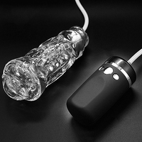 Oral Sucking Deep Throat Vagina Vibrating Electric Sex Toys for Men