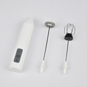 Máy đánh sữa cầm tay bằng thép không gỉ, có logo tùy chỉnh, tự động, sạc USB, tích hợp chức năng xay sinh tố, đánh matcha - Product Image 3