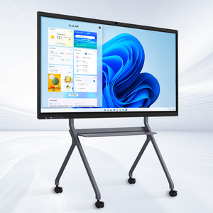 Precio de fábrica 55 65 75 86 98 pulgadas pantalla táctil pantalla interactiva tablero inteligente pizarra digital para aula - Product Image 1