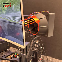 aluminium simulateur de cockpit de course siège voiture conduite simulateur de course jeu de cockpit simulateur de course