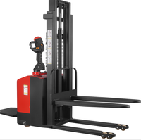 Chariot élévateur électrique EverLIFT Self Lift Rider, capacité de charge de 1500 kg (3300 lb), élévateur de 3 m, batterie lithium-ion, chariot élévateur à fourches électrique