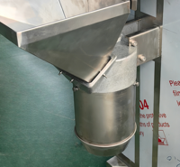 Industriële voedselpureemachine van roestvrij staal, groente- en fruitmolen voor aardappel, gember, chili, knoflook, ui, wortel