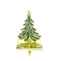 Charmants cadeaux de Noël décor d'arbre vibrant porte-bas vert durable chaussettes personnalisées pour un décor festif