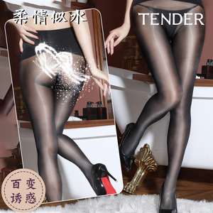 High Skin Tone Seamless Stockings Nylon Spandex Anti Snag Glossy Women's Hosiery Fall 2024 - Product Image 2