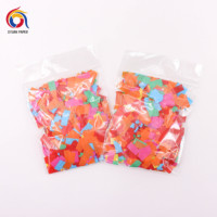 5x2cm papier biodégradable confettis pour Table mariage Halloween Diwali nouvel an pâques remise des diplômes fête de noël ISO certifié